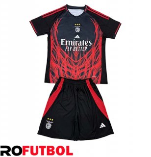 Camisetas De Futbol Benfica Ninos Edición Especial Negro/Rojo 2025/2026