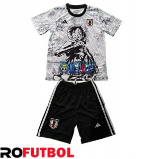 Camisetas De Futbol Japon Ninos Edición Especial Negro/Blanco 2025/2026