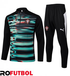 Chandal Equipos De Futbol Portugal Verde Negro 2025/2026
