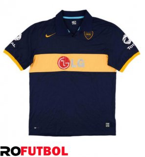 Camisetas De Futbol Boca Juniors Retro Primera Azul Real Amarillo 2009-2010