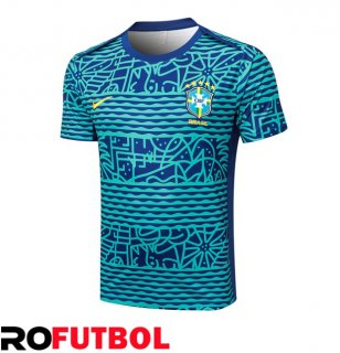Camiseta Entrenamiento Brasil Azul 2024/2025