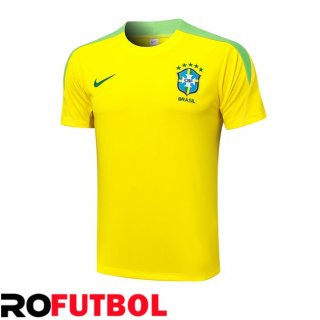 Camiseta Entrenamiento Brasil Amarillo 2024/2025
